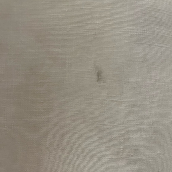 Linen jacket , cream colored, polyurethane coated, designed in France,  men’s m - Picture 5 of 11